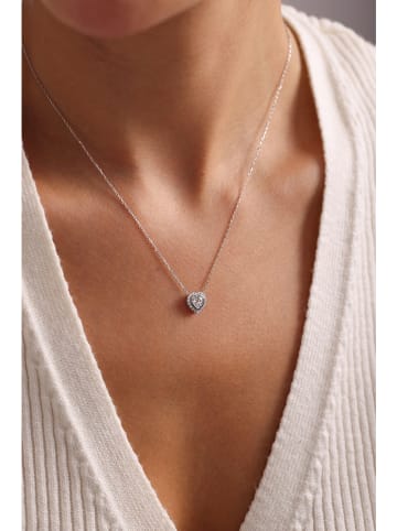 Heliophilia Silber-Halskette mit Anhänger - (L)42 cm