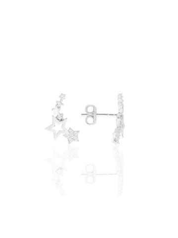 Heliophilia Silber-Ohrstecker mit Edelsteinen