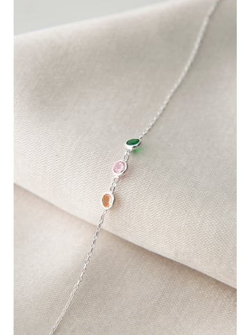 Heliophilia Silber-Armkette mit Edelsteinen