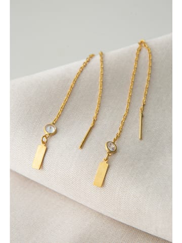 Heliophilia Silber-Ohrhänger mit Edelsteinen