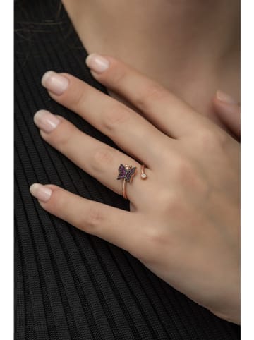 Heliophilia Zilveren ring met edelstenen