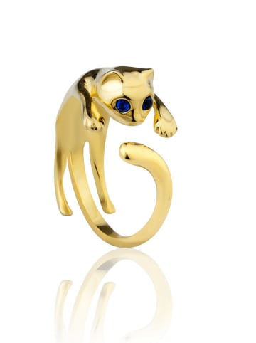 Heliophilia Vergold. Ring mit Edelsteinen