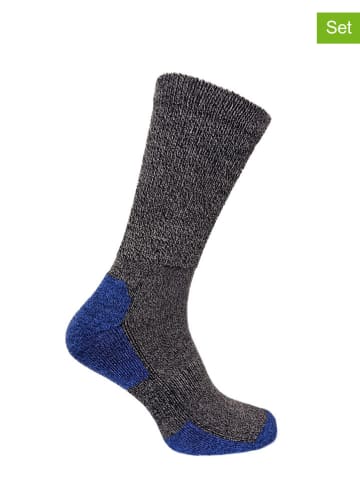 Norfolk 4er-Set: Socken in Anthrazit