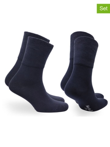 Norfolk 4-delige set: sokken donkerblauw