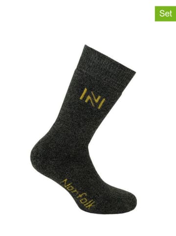 Norfolk 4-delige set: sokken zwart