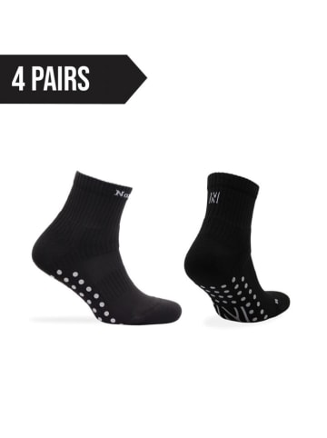 Norfolk 4-delige set: sokken zwart