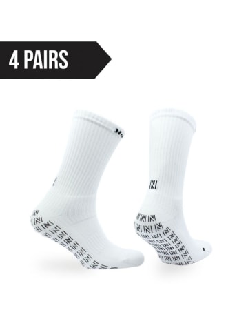 Norfolk 4-delige set: sokken wit