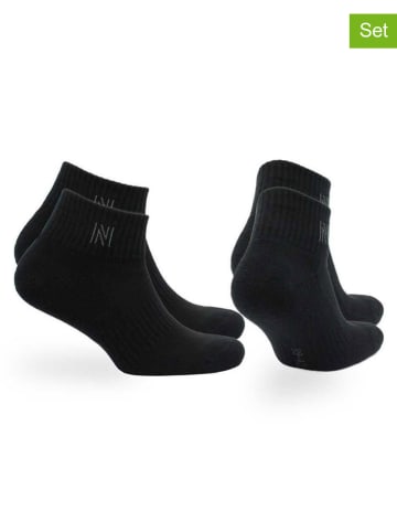 Norfolk 4-delige set: sokken zwart