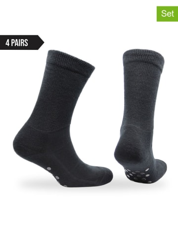 Norfolk 4-delige set: sokken zwart