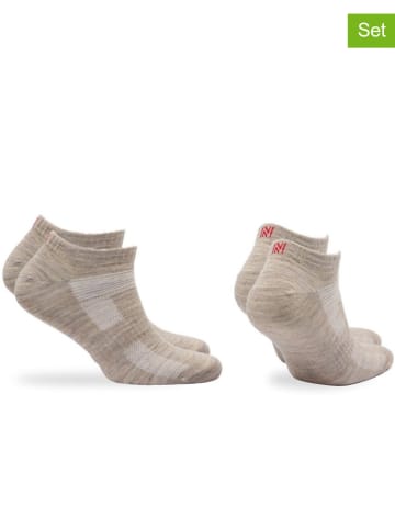 Norfolk 4-delige set: sokken beige