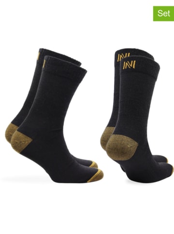 Norfolk 4-delige set: sokken zwart