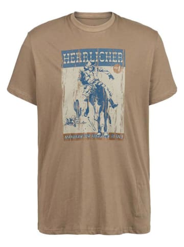 Herrlicher Shirt in Hellbraun