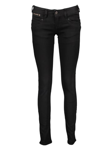 Herrlicher Dżinsy - Skinny fit - w kolorze czarnym