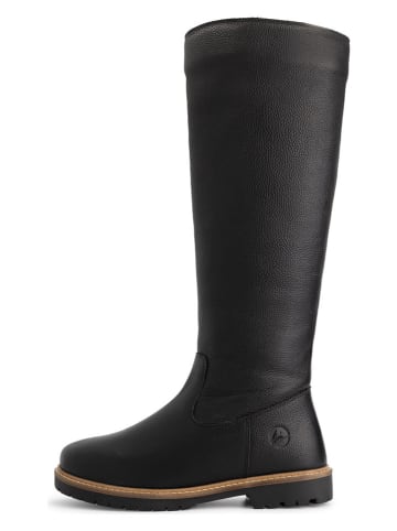 TRAVELIN' Leren laarzen "Dyreborg" zwart