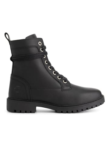 TRAVELIN' Leren boots "Logstrup" zwart