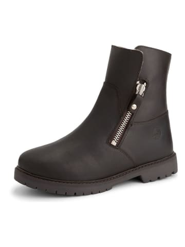 TRAVELIN' Leder-Boots "Vaerum" in Braun