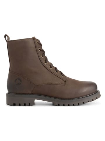 TRAVELIN' Leren boots "Akland" bruin