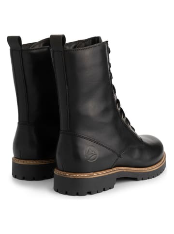 TRAVELIN' Leder-Boots "Forsol" in Schwarz