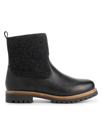 TRAVELIN' Leren boots "Gotaland" zwart