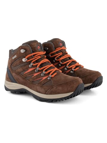 TRAVELIN' Leren trekkingschoenen "Hornborg" bruin