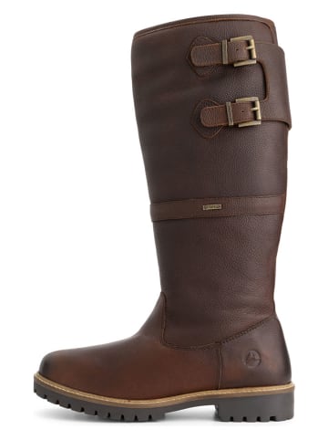 TRAVELIN' Leder-Stiefel "Kodiak" in Braun