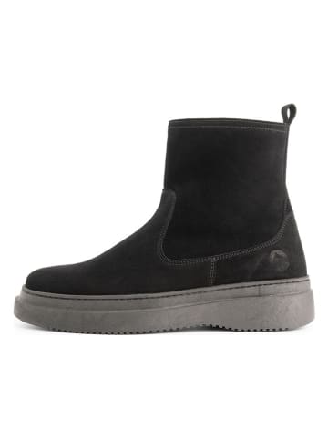 TRAVELIN' Leder-Boots "Okanagan" in Schwarz