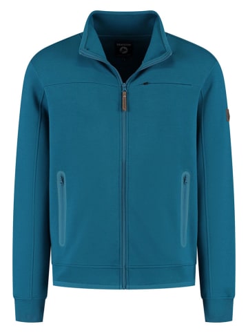 TRAVELIN' Sweatvest turquoise