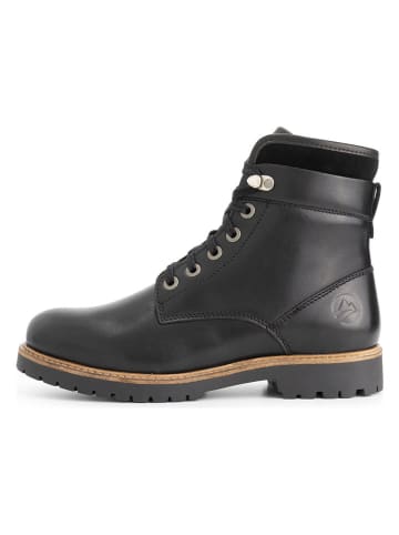TRAVELIN' Leder-Boots in Schwarz