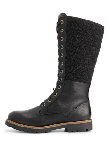 TRAVELIN' Leder-Stiefel "Struve" in Schwarz