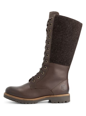 TRAVELIN' Leder-Stiefel "Struve" in Braun