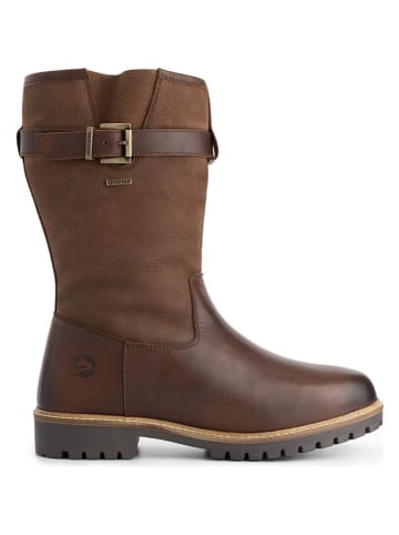 TRAVELIN' Leren boots "Troms" bruin