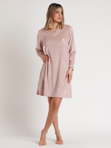 admas Nachthemd "Pico Dots" in Rosa
