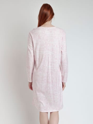 admas Nachthemd "La Vie Est Belle" lichtroze/wit