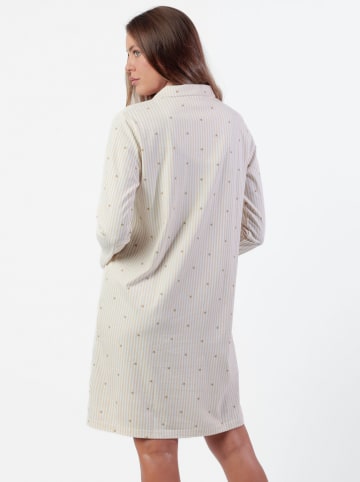 admas Nachthemd "Stripes And Stars" wit