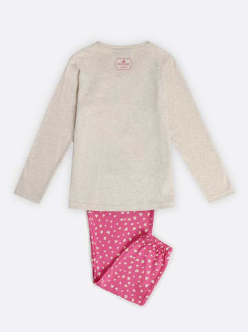 SANTORO London Pyjama "Santoro Gorjuss" in Creme/ Pink