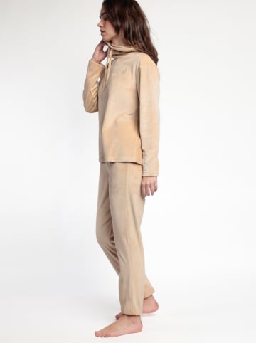 admas Pyjama "Luxury" beige