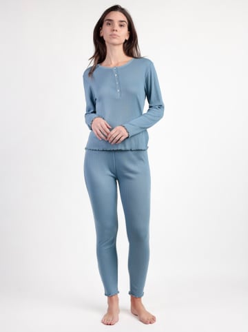admas Pyjama blauw
