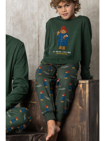 Paddington Pyjama "Paddington" in Dunkelgrün