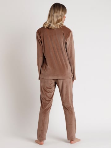 admas Pyjama "Relax Home" camel