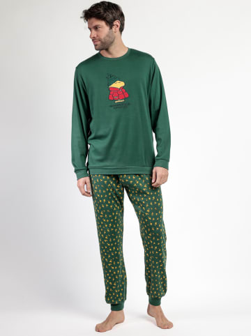 Peanuts Pyjama "Peanuts" groen