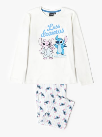 Disney Pyjama "Disney" wit/lichtblauw