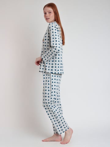 Disney Pyjama "Disney" in Hellgrau/ Blau