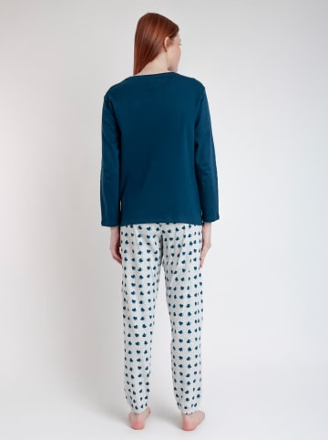 Disney Pyjama "Disney" donkerblauw/lichtgrijs