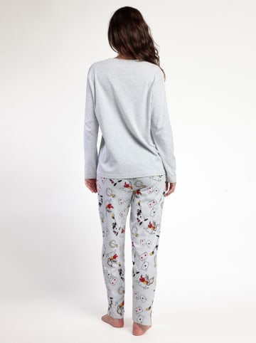 Disney Pyjama "Alice in Wonderland" lichtgrijs