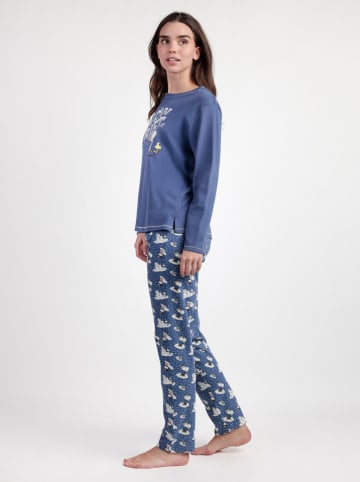 Peanuts Pyjama "Peanuts" in Blau