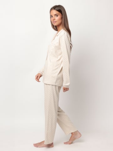 admas Pyjama "Admas Classic" crème
