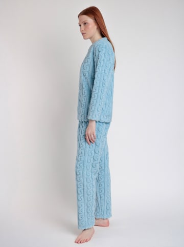 admas Pyjama lichtblauw