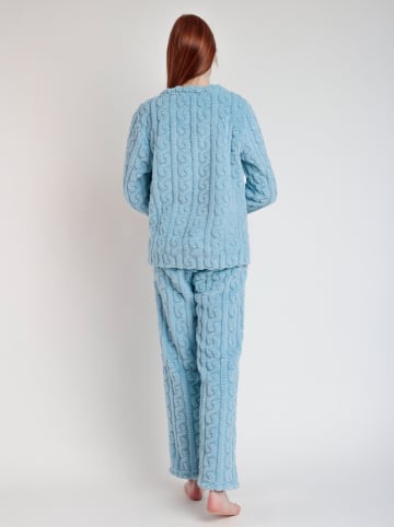 admas Pyjama lichtblauw