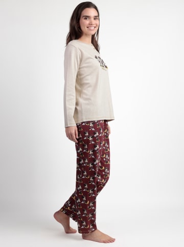 Disney Pyjama "Disney" beige/rood