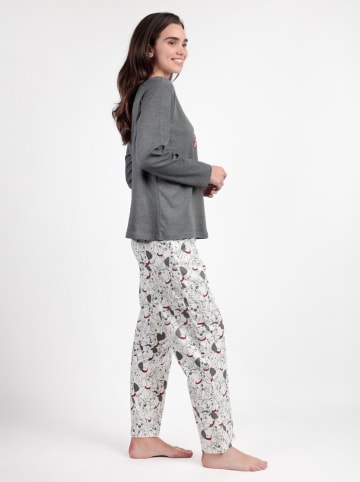 Disney Pyjama "Disney" grijs/lichtgrijs
